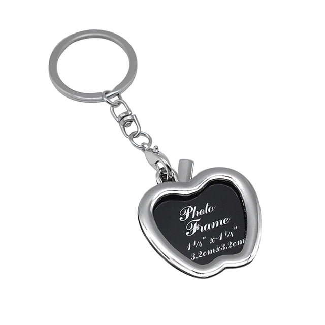 Customized Manufacturer Metal Keychain Photo Frame Pendant Insert Photo Key Rings Heavy Duty Large Silicone Bangle Key Ring Key Fob Lanyard Wallet with Chain for Women Key Rings And Chains Acrylic