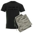 thumbnail image 6 of CafePress - I'm Kind Of A Big Deal Men's Dark Pajamas - Men's Dark Loose Fit Cotton Pajama Set, 6 of 7
