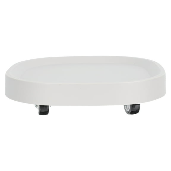 Holder Garden Wheels Flower Pot Tray Hidden Removable