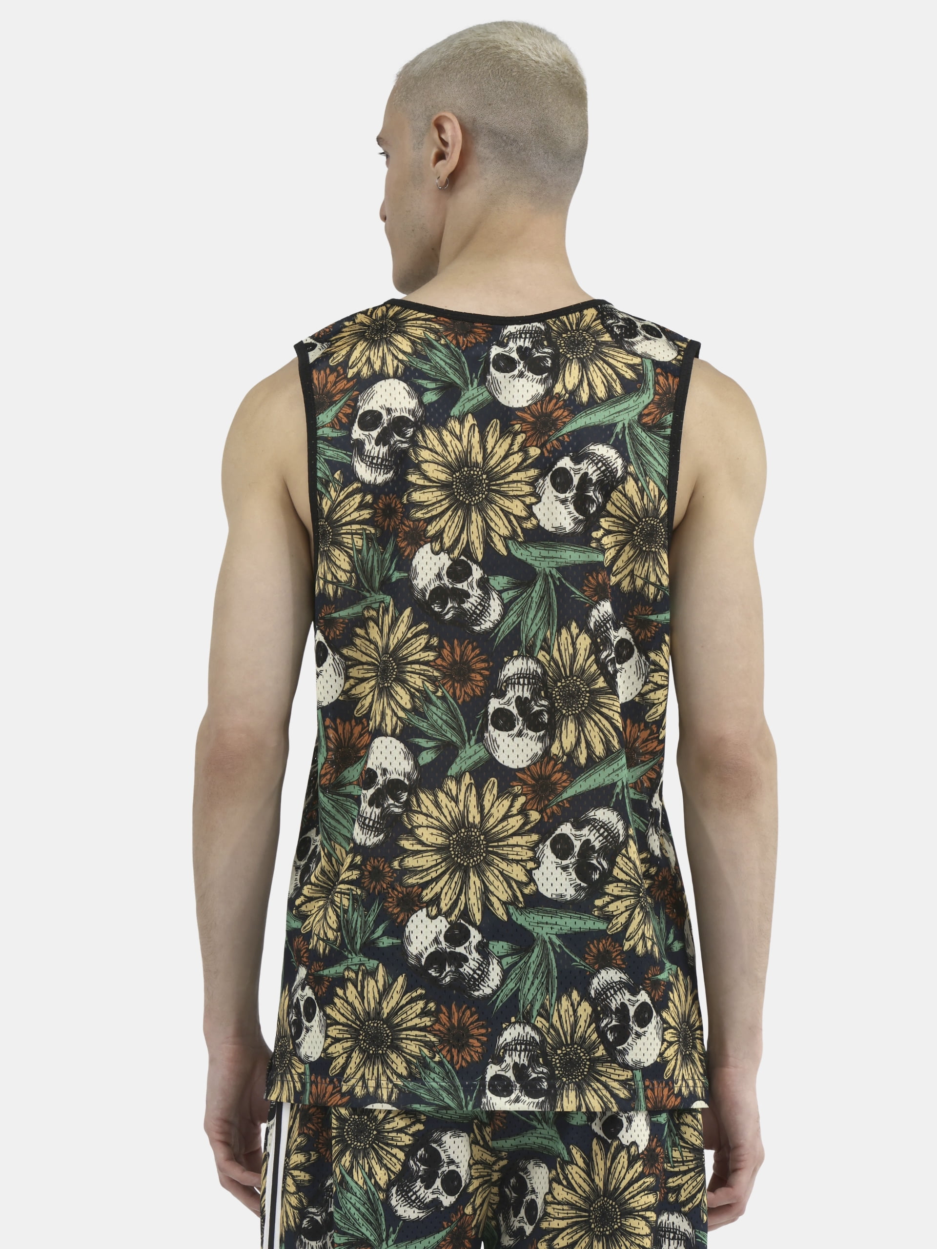 No Boundaries Men's & Big Men's Solid and Printed Mesh Tank Top, Sizes XS-5XL