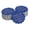 Blue, variant on Inkdotpot 50 Pack Thank You Baby/ Bridal Shower Favor Paper Tags Craft Real Gold Foil Hang Tags