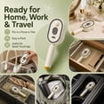 thumbnail image 5 of Suerteyay Hair Straightener, Suerteyay Hair Brush, Built-In Spray Module with Elastic Air-Cushion Base, Liquid Reservoir, Compact and Lightweight Body, For Quick Styling and Business Trips, 5 of 7