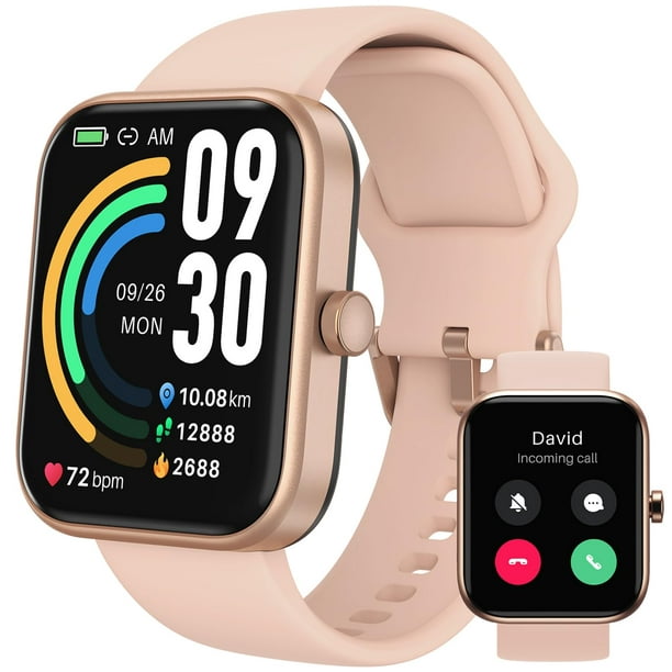 Reloj inteligente TOZO S3 con Bluetooth, rastreador de actividad física IP68, resistente al agua