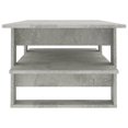 thumbnail image 3 of vidaXL coffee Table concrete gray 43.3x21.6x16.5 chipboard, 3 of 4