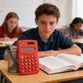 thumbnail image 4 of Cheapark Calculator Compact Calculating Device Office Home Use Back to School 8 Digit Large Screen Colorful Design Portable Financial Calculator, 4 of 6