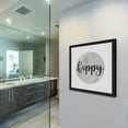 thumbnail image 3 of "Be Happy" Framed Painting Print, 3 of 6