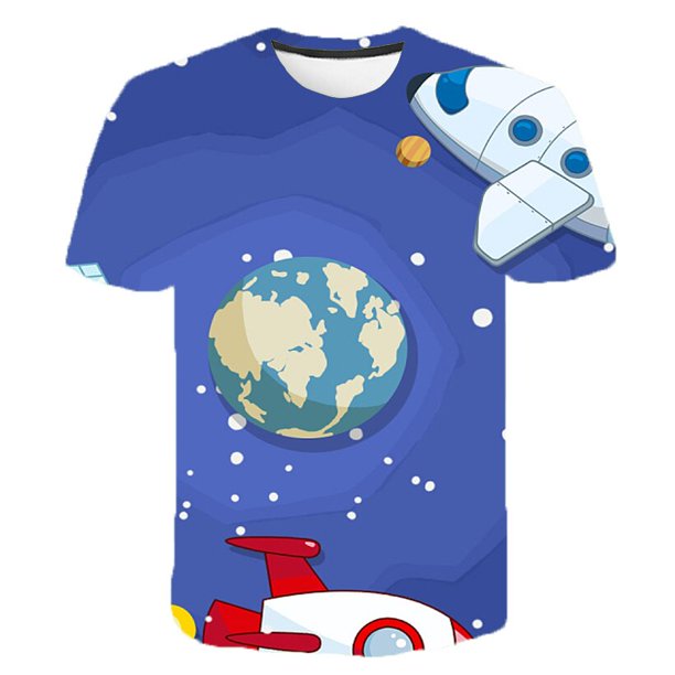 Universe Planet Space Galaxy 3D T-shirt Men Women Children T shirt 3D Print Star Sky Cool Tees Boy Girl Fashion Streetwear Tops4T Gong Bohan LED