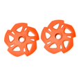 thumbnail image 3 of DYNWAVECA 2x Pièces de Rechange pour Panier de Cannes de Randonnée, Accessoires de Pointes de Cannes de Randonnée, Rond, Paniers pour Neige et Boue pour Randonnée et Camping en Plein Air S, 3 of 10