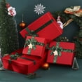 thumbnail image 4 of Yuarrent Caja de regalo roja con cubierta de cielo y tierra, embalaje duradero para regalos hecho de cartón resistente Kits de decoración para fiestas Verde 10*10*10cm, 4 of 6