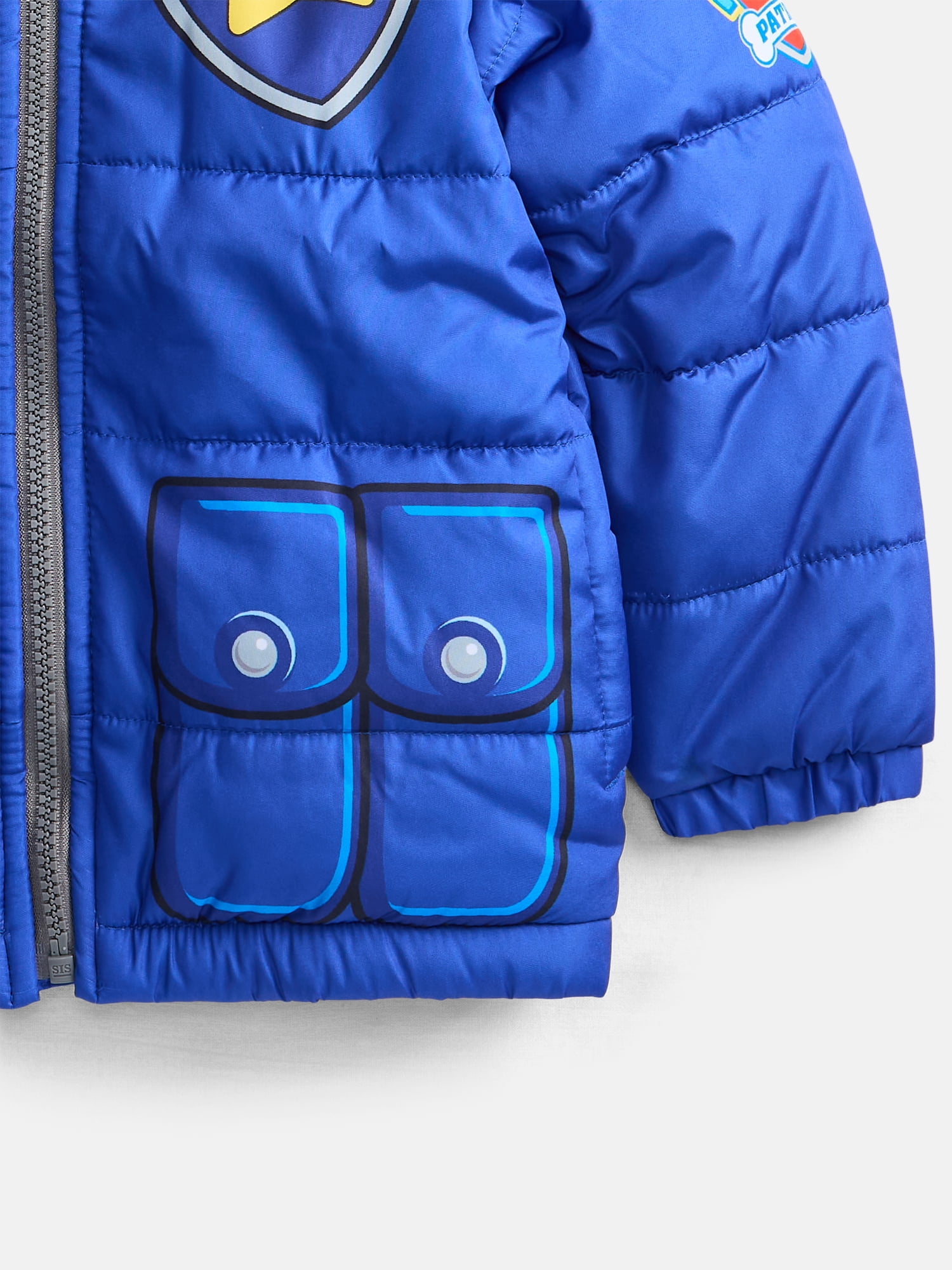 Paw Patrol Toddler Boys Heavyweight Puffer Jacket, Sizes 2T-5T