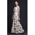 thumbnail image 3 of Bimba Robe Longue Maxi à Imprimé Floral pour Femmes, Tenue de Villégiature, Robe de Soirée - X-Grand, 3 of 6