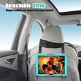 thumbnail image 5 of AVAWO 360° Rotatable Case for iPad (A16) 11th Generation 11 Inch 2025 & iPad 10th Generation 10.9" 2022, Shockproof Rugged Protective Cover with Shoulder Strap/Hand Strap - Colors Cyan, 5 of 8