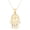 14K Yellow Gold, variant on 14K Yellow Gold Hamsa Hand Pendant Necklace for Women, 18–20 Inch Rope Chain