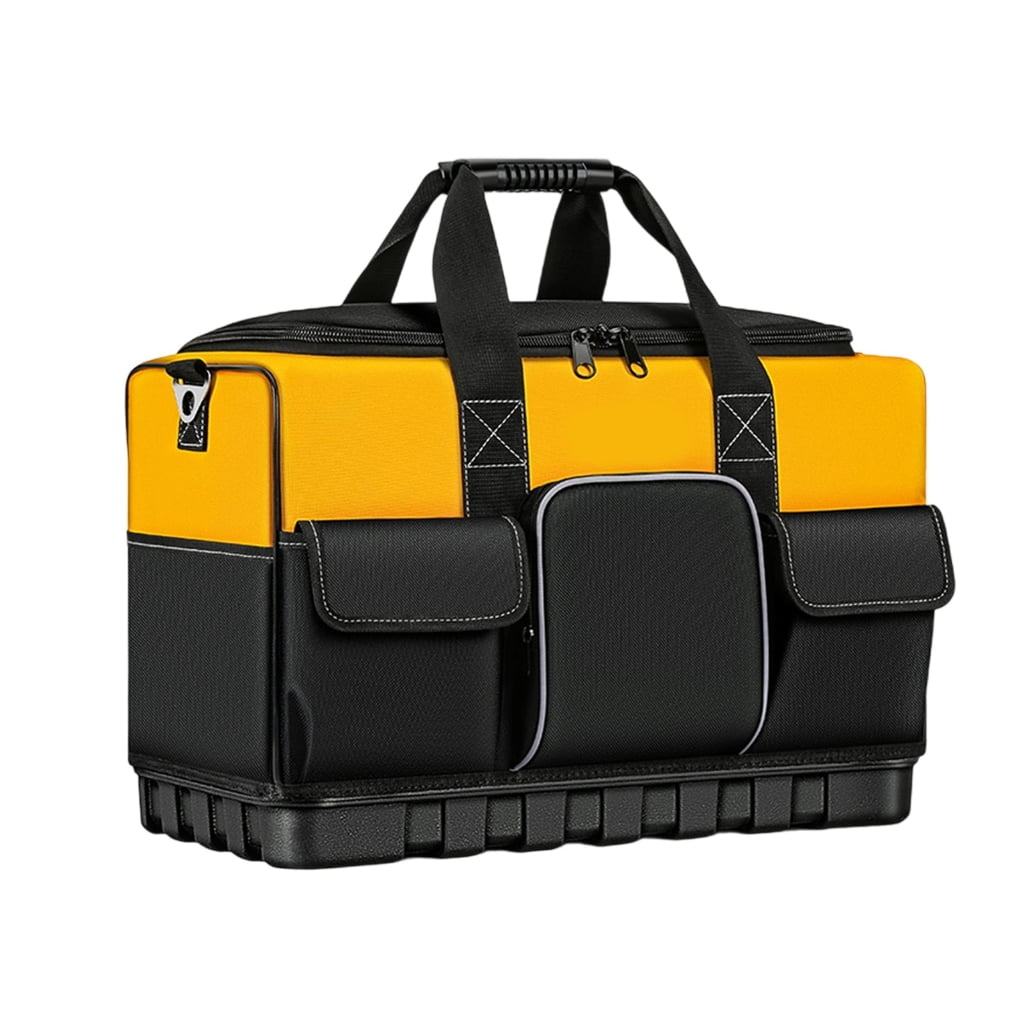 MOMOJIA Multifunctional Tool Bag Waterproof Electrician Oxford Cloth Thickened Carpentry Tool Bag Large Maintenance Storage Bag