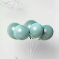 thumbnail image 4 of Efavormart 25 Pack | 12" Dusty Blue Double Stuffed Prepacked Latex Balloons, 4 of 10