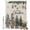 Beige, variant on Christmas Shower Curtains for Bathroom, Xmas Tree Botanical Pine Needles Balls Snowflake Waterproof Fabric Shower Curtain, Decorative Bathroom Curtain for Bathtub, 72"x84", No Hooks Included
