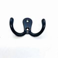 thumbnail image 3 of Black Double Claw Wall Hooks for Coats (Set of 4), 3 of 5