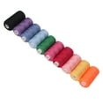 thumbnail image 4 of 400 Yards Each Embroidery Thread 10pcs Handcraft DIY Wear Resistant Sewing Thread Colorful Thread for Clothes, 4 of 14