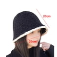 thumbnail image 2 of Gorro cálido para mujer, gorros de invierno, gorro cálido con bloques de color, femenino, 2 of 5