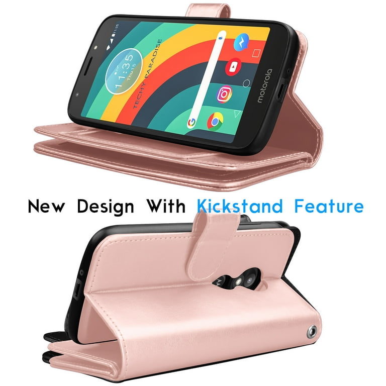 Tekcoo Wallet Case For Moto E5 Plus E5 Play E5 GO E5 Cruise