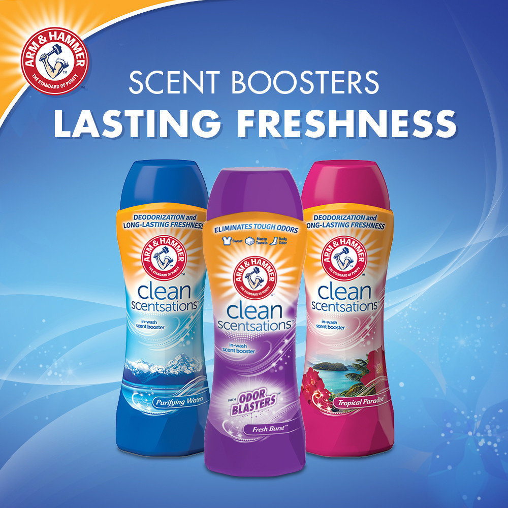 Arm & Hammer In-Wash Scent Booster, Tropical Paradise, 24 oz - image 4 of 11