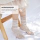 thumbnail image 3 of 2 pares de calcetines de estilo japonés Medias de encaje Calcetines sueltos para mujeres al aire libre, 3 of 5