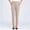 Beige, variant on Skinny Sweatpants for Women Cotton Track Summer Loose and Tight Waist Casual Decorative Button Straight Pants with Pockets Full Length Pants Mint Green 2X