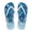 Blue Mermaid, variant on Sea Wave Marble Print Flip Flops for Women Beach Casual Comfortable Yoga Mat Thong Sandal with Arch Support Quick Dry Lightweight Fashion Flats Slippers for Walking Vacation