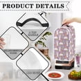 thumbnail image 4 of HELLHERO Little Rabbit and Carrot Univesal Blender Cover with Cover Protection Polyester Coffee Machine Dust Cover, 4 of 6