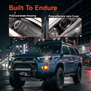 TRUE MODS Projector Optic Headlight Assembly Replacement for 2014-2020 Toyota 4Runner [DOT] LED Sequential Turn Signal Custom Aftermarket Front Driver Passenger High Low Beam Head Light Lamp Bulb