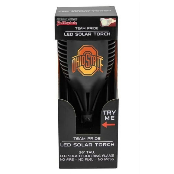 NCAA Ohio Stae Buckeyes Team Pride LED Solar Torch