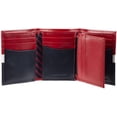 thumbnail image 4 of Cartera de piel Tommy Hilfiger triple para hombre rojo/blanco/azul, 4 of 6