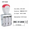 thumbnail image 2 of Manual Line Daters Rubber Stamp (3/16" (5mm) (1020)), 2 of 3