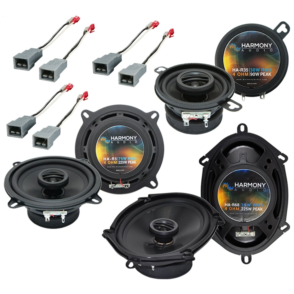 Harmony Audio Speaker Replacement Package For Chevy Cavalier 1982-1990 - R35 3.5" & R69 6x9" Speakers 4 thumbnail image