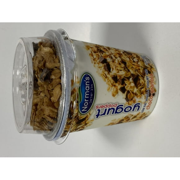 Normans LOWFAT Yogurt Vanilla  Granola Crunch, Choco-granola