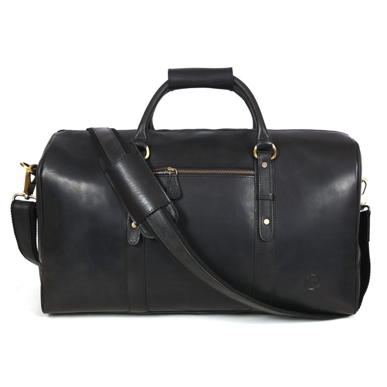 aaron leather travel duffel bag Premium Full-Grain Weekender for & Business This handcrafted leather duffle is more than a travel essential Aaron Leather Goods Unisex Genuine