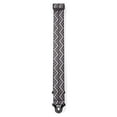 thumbnail image 3 of D'Addario Auto Lock Guitar Strap, Black Padded Geometric, 3 of 5
