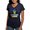 Navy, variant on CafePress - I Stand With Ukraine T Shirt - Women's V-Neck Dark T-Shirt