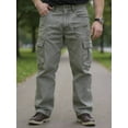thumbnail image 5 of TRGPSG Men's Casual Cargo Pants with 8 Pockets Cotton Work Pants(No Belt), 5 of 6