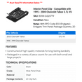 thumbnail image 2 of Interior Panel Clip - Compatible with 1995 - 2000 Chevy Tahoe 5.7L V8 1996 1997 1998 1999, 2 of 2