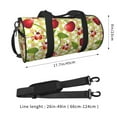 thumbnail image 2 of Pofeuu Cherries and Ladybirds Print Travel Duffel Bag,Sports Tote Gym Bag,Shoulder Weekender Overnight Bag for Women Gym Bag, 2 of 6
