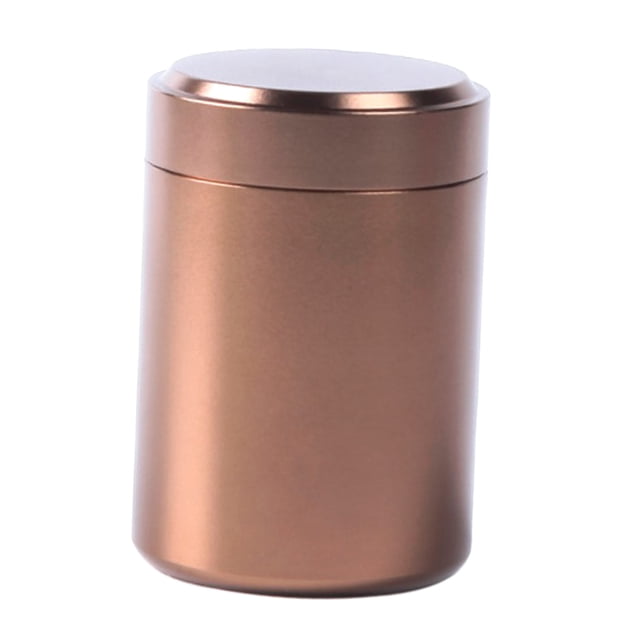 Lata de Aluminio para Azúcar Café Té Sunnimix Caja de regalo Caramelo Sellado Oro
