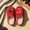 Red, variant on AVRNLIQ Womens Christmas Scuff Slippers Plush Reindeer Cozy Indoor House Shoes Red,Size 10-10.5