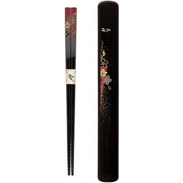 Palillos de viaje JapanBargain 3687, con funda, reutilizable
