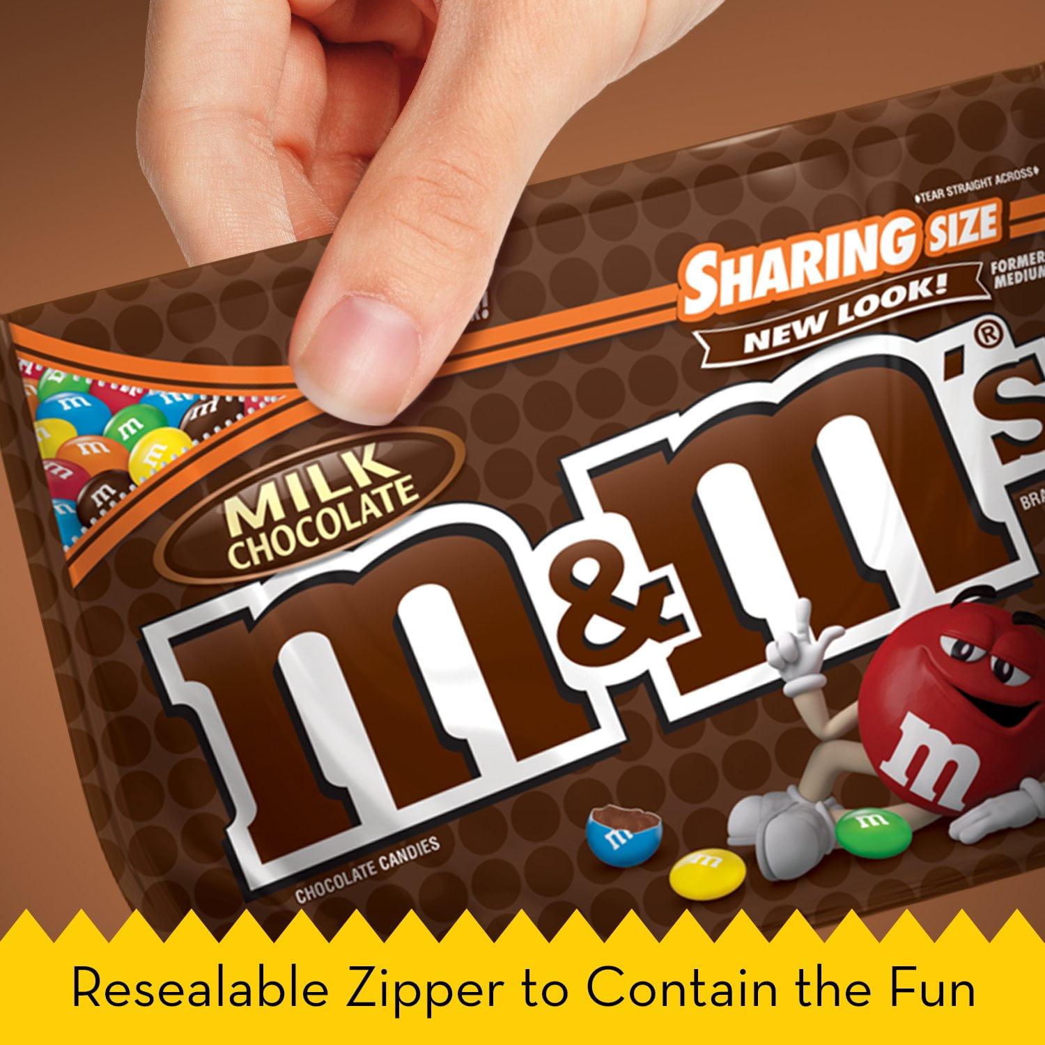 M&M'S Sharing Size Milk Chocolate Candy, 10.7 Ounce M&M'S Sharing Size Milk Chocolate Candy, 10.7 Ounce