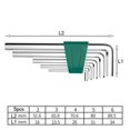 thumbnail image 1 of Bgsha Hexagon Wrench Set 5/7/8Pcs Wrench Key Short Socket Wrench Set Torque Wrench, 1 of 9