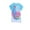 Rainbow Dash, variant on My Little Pony Girls Tie Dye Graphic T-Shirt - Rainbow Dash, Pinkie Pie, Twilight Sparkle, Apple Jack, Sizes 4-6X