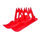 thumbnail image 4 of Juego de esquí deportivo para nieve, trineo de invierno, tabla de snowboard, soporte de estacionamiento estable Rojo, 4 of 9