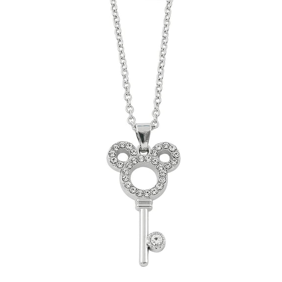 MIADEAL Keys to the Kingdom Necklace in Gift Box - Womens Valentines Day Gift - 925 Sterling Silver