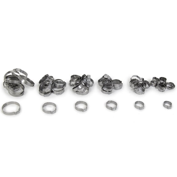 Fragola Push Lock Clamps 50pk 10-Each 4an - 12an